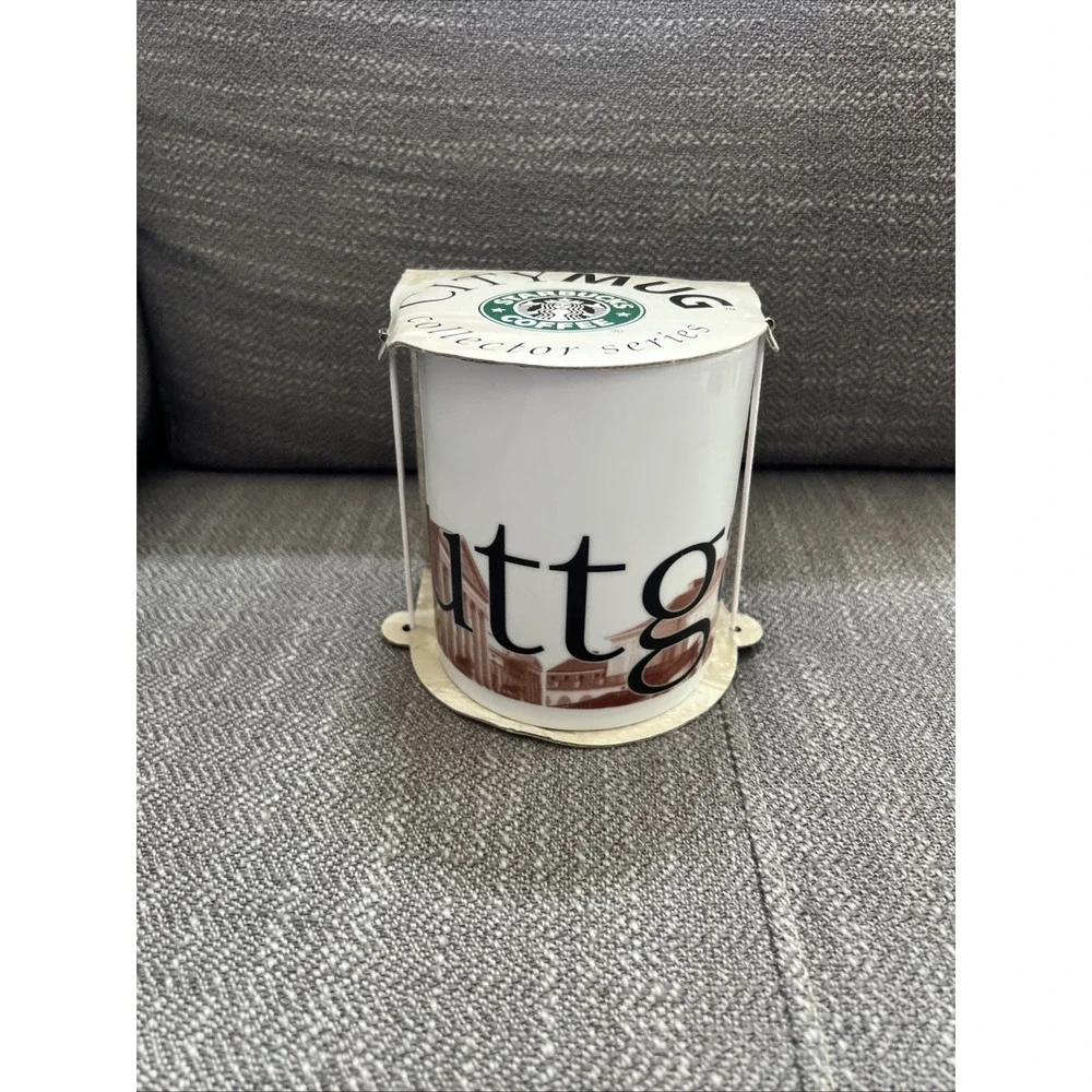 Starbucks City Mug Collector Series Stuttgart Germany Coffee Mug White 2002